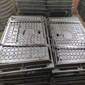 方形球墨鑄鐵井蓋生產(chǎn)批發(fā)廠家 可來樣加工定制