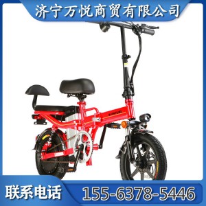 折疊電動(dòng)自行車 鋰電池電瓶車新國(guó)標(biāo)代步車 代駕折疊小型車