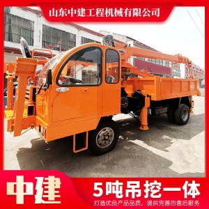 5噸吊挖一體 3噸到20噸小型液壓吊挖一體機(jī)多功能隨車挖