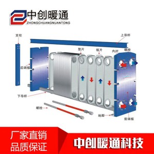 板式換熱器 板式供暖換熱設(shè)備 山東換熱設(shè)備廠家