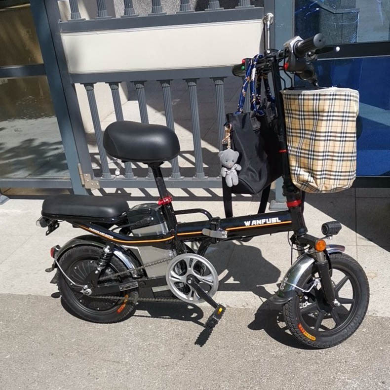 現(xiàn)貨直供迷你小型電動車 2021新款 便攜超輕折疊電動自行車