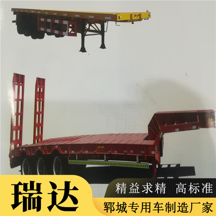 13米倉(cāng)欄車銷售廠家 山東13米半掛車生產(chǎn)廠家 瑞達(dá)專用車