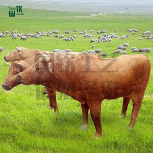 現(xiàn)貨供應(yīng)仿真大黃牛 游樂(lè)園仿真皮毛動(dòng)物模型擺件