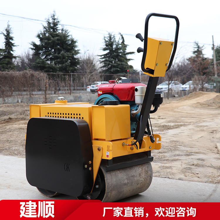 供應小型壓路機 1.5噸座駕式壓路機 小型座駕雙鋼輪壓土機