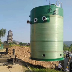 一體化玻璃鋼泵站廠家 盛寶供應(yīng)一體化玻璃鋼泵站