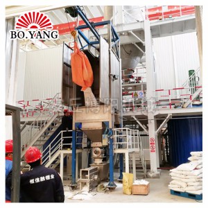 博陽機械 碳酸鈉噸袋拆包機 無塵噸包拆袋機  無塵投料站定制