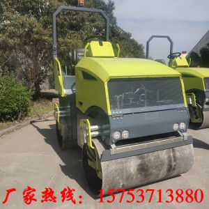 小區(qū)管道回填3噸壓路機(jī) 壓實(shí)回填土震動(dòng)壓路機(jī) 靈活耐用小型壓路機(jī)價(jià)格